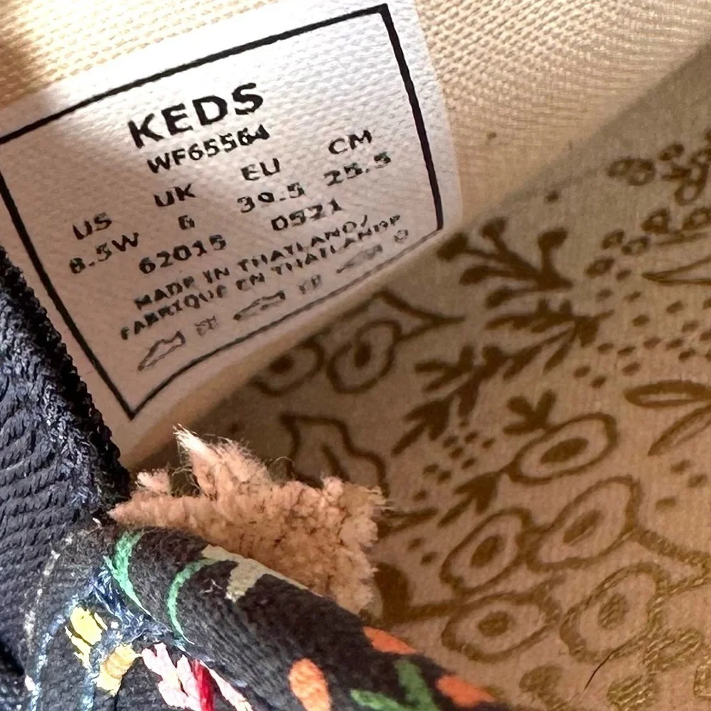 Keds Rifle Paper Co Double Decker Petit Fleurs Sneakers